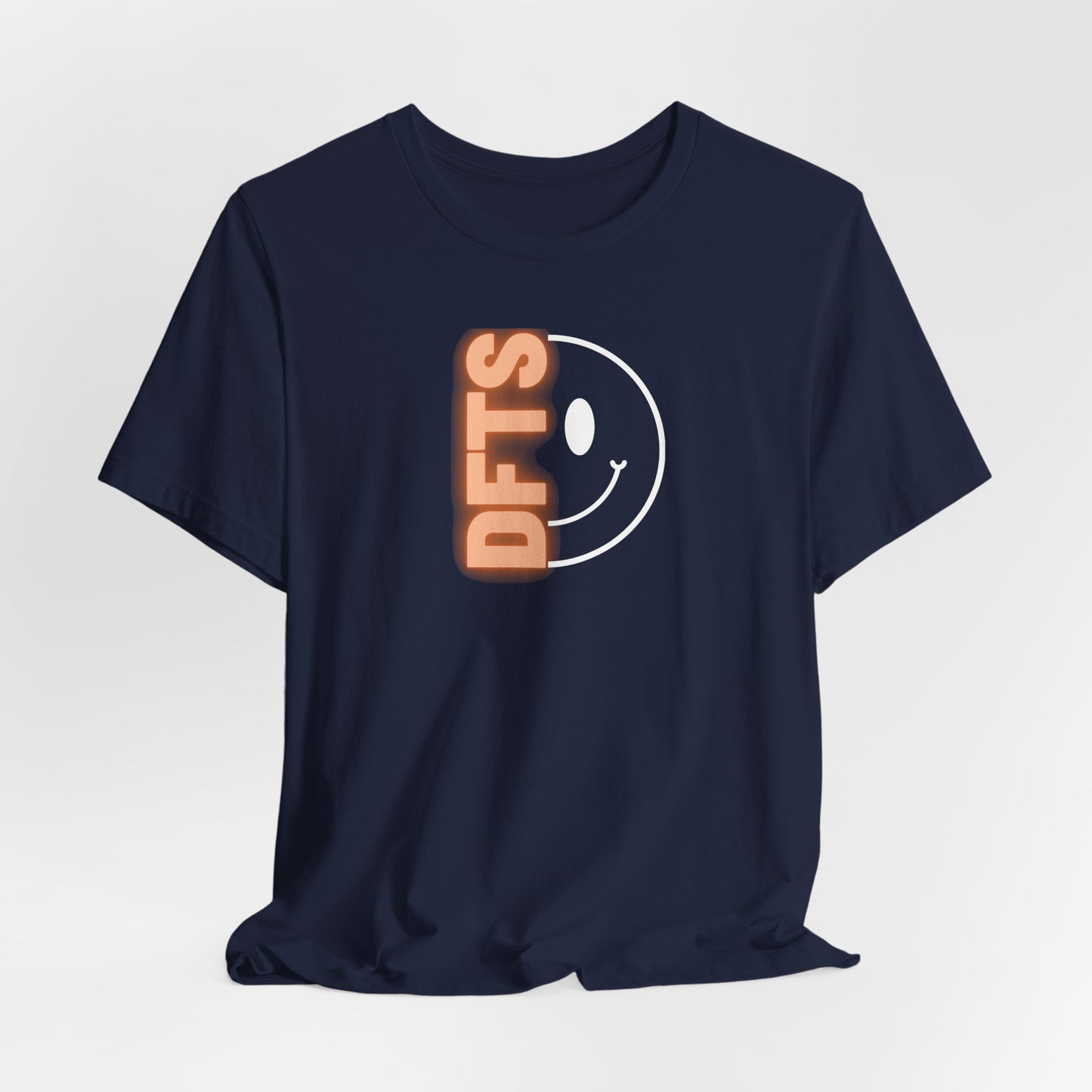 DFTS “Don’t Forget To Smile” Tee — Minimalist Positive Message T-Shirt