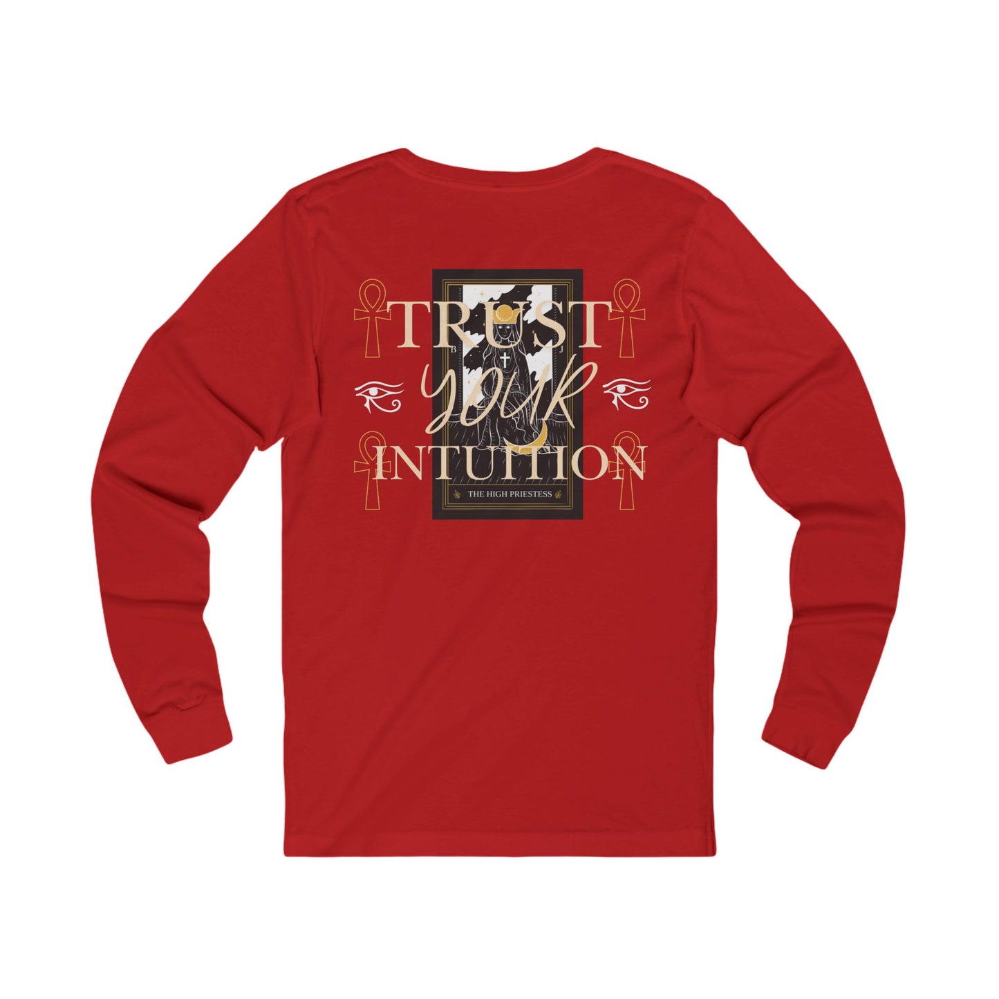 Trust Yourself Long Sleeve Tee — Empowerment Quote Tee