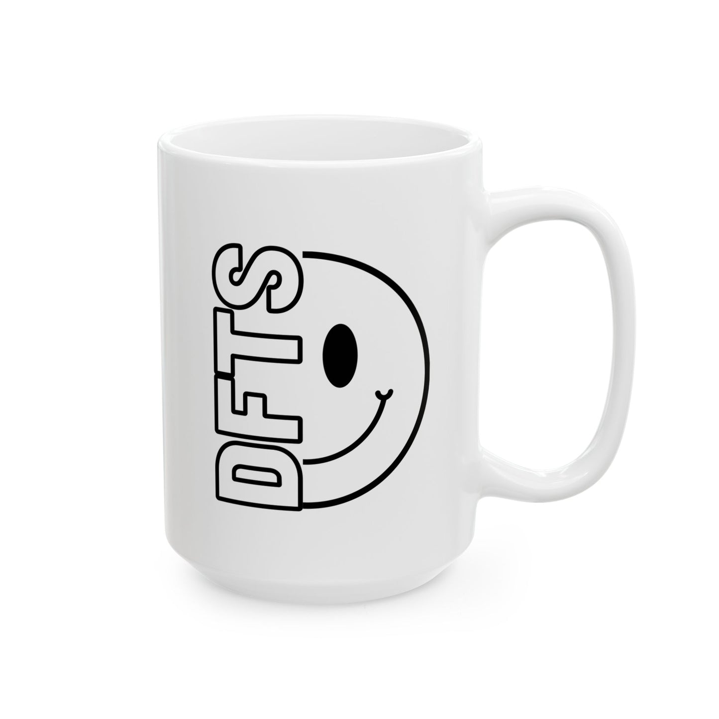 DFTS Ceramic Coffee Cup (B/W)