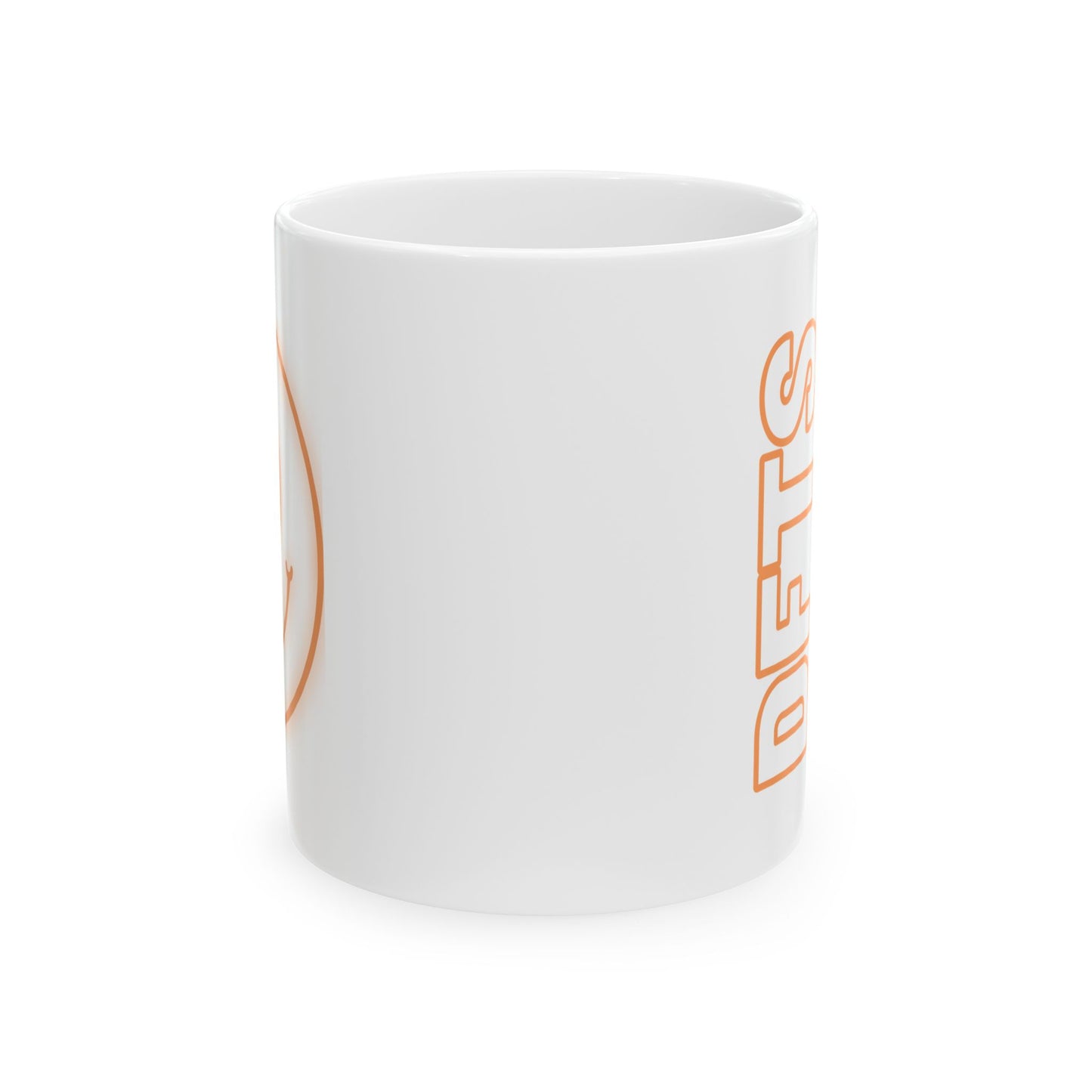 DFTS Ceramic Coffee Cup (Orange)
