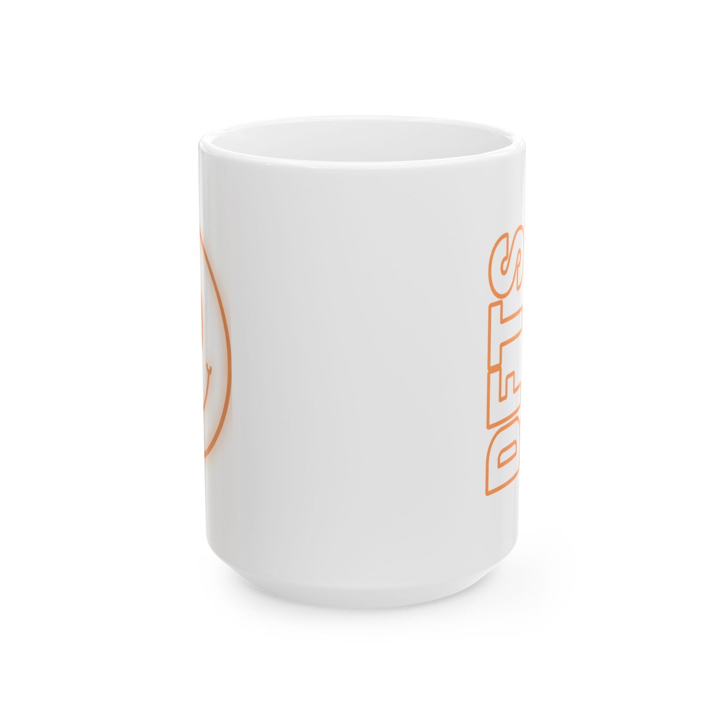 DFTS Ceramic Coffee Cup (Orange)