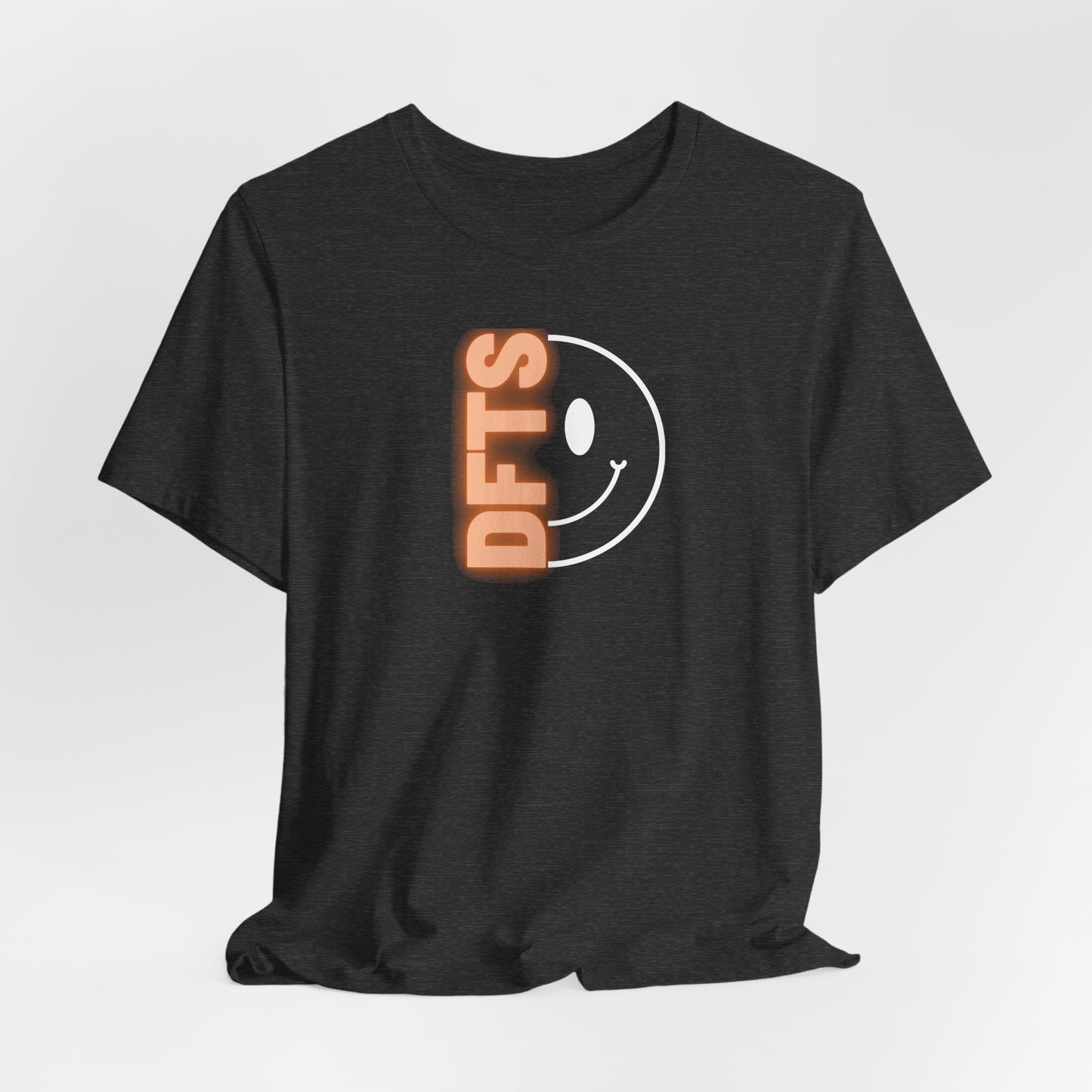 DFTS “Don’t Forget To Smile” Tee — Minimalist Positive Message T-Shirt