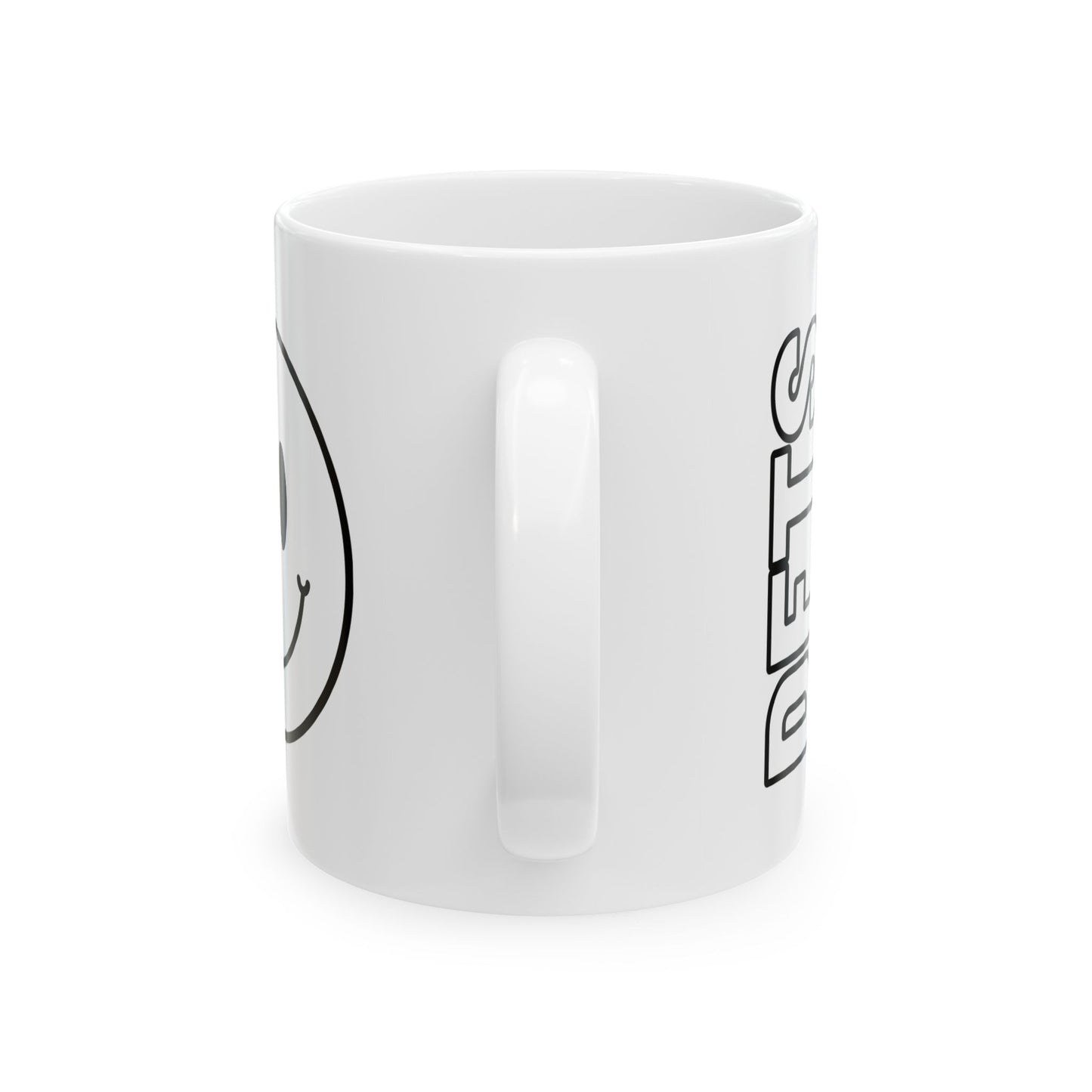 DFTS Ceramic Coffee Cup (B/W)