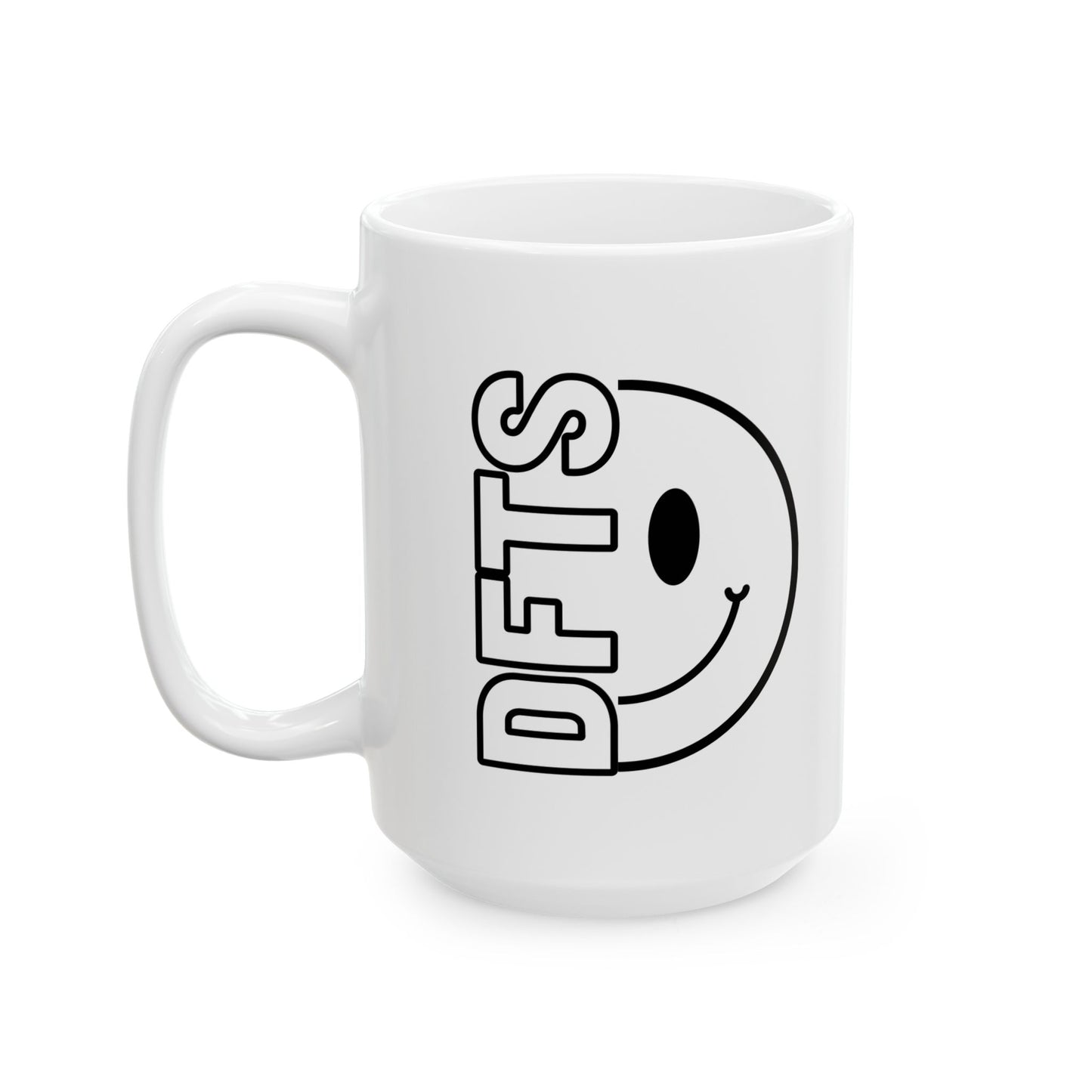DFTS Ceramic Coffee Cup (B/W)
