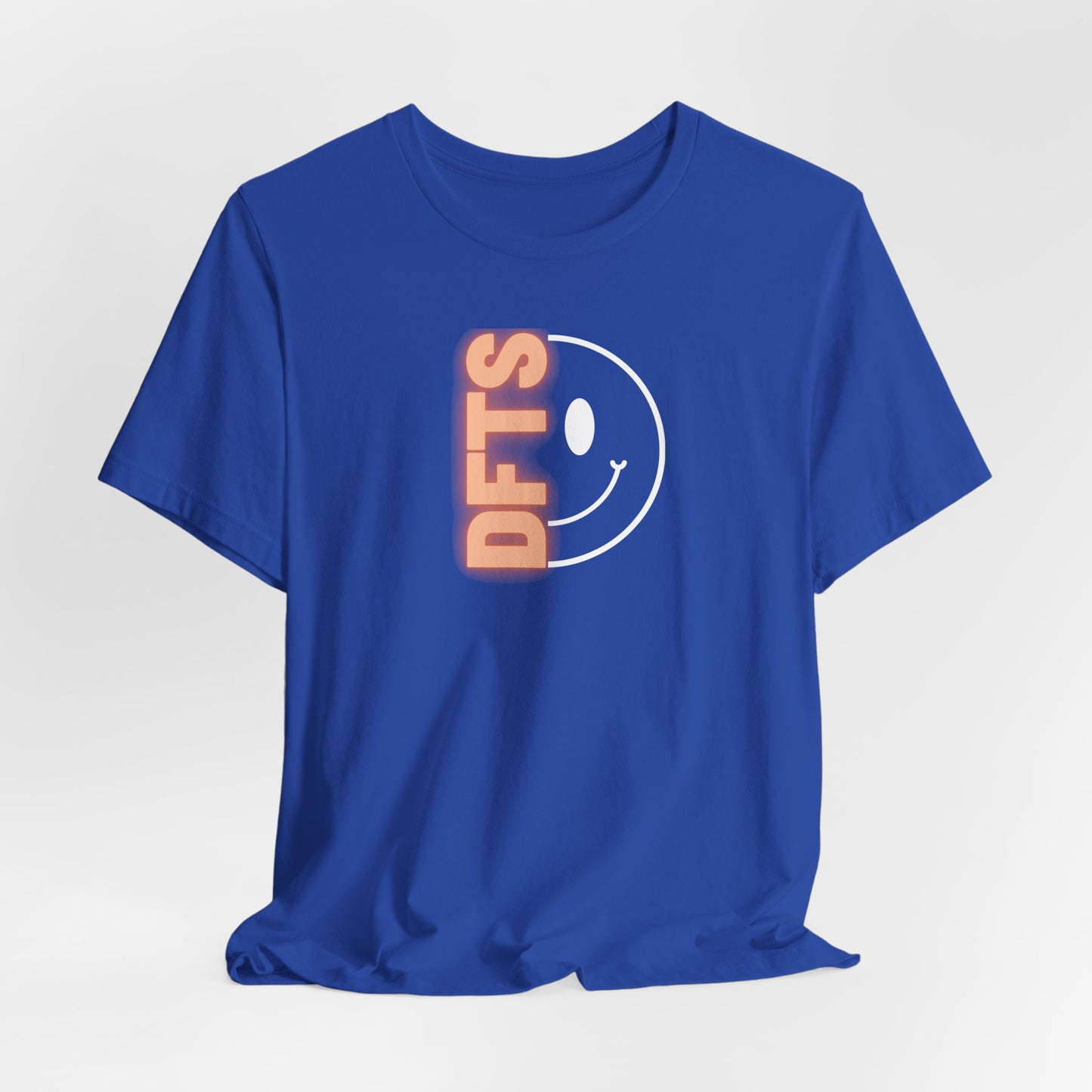 DFTS “Don’t Forget To Smile” Tee — Minimalist Positive Message T-Shirt