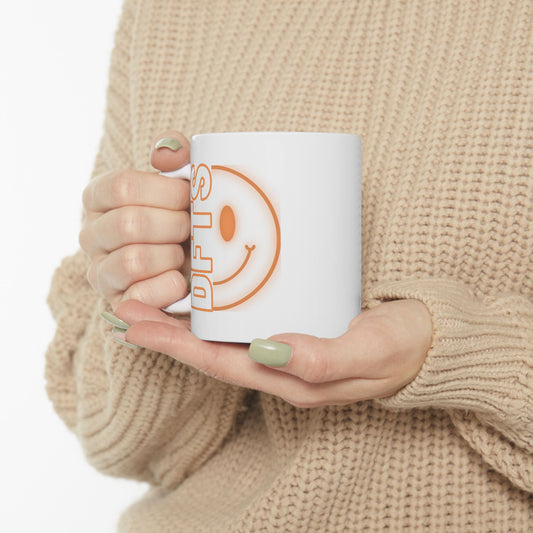 DFTS Ceramic Coffee Cup (Orange)