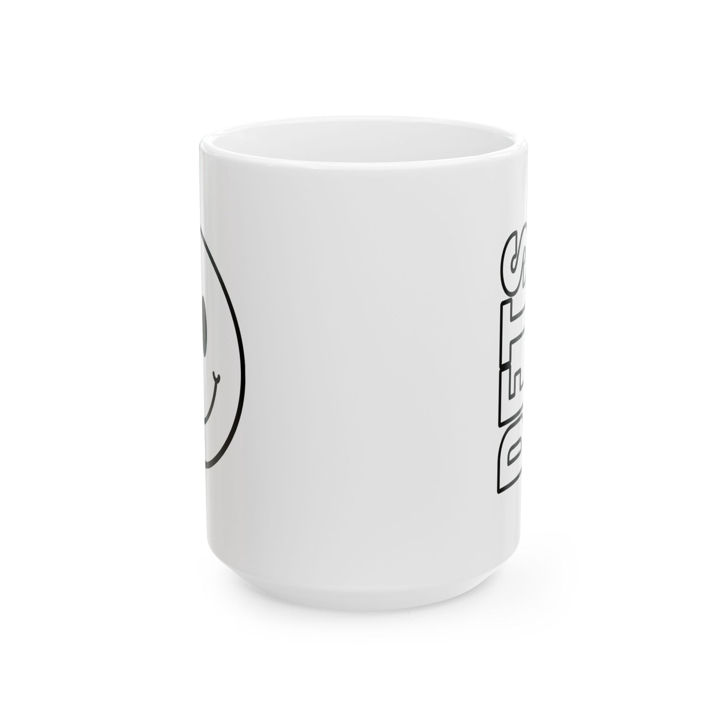 DFTS Ceramic Coffee Cup (B/W)