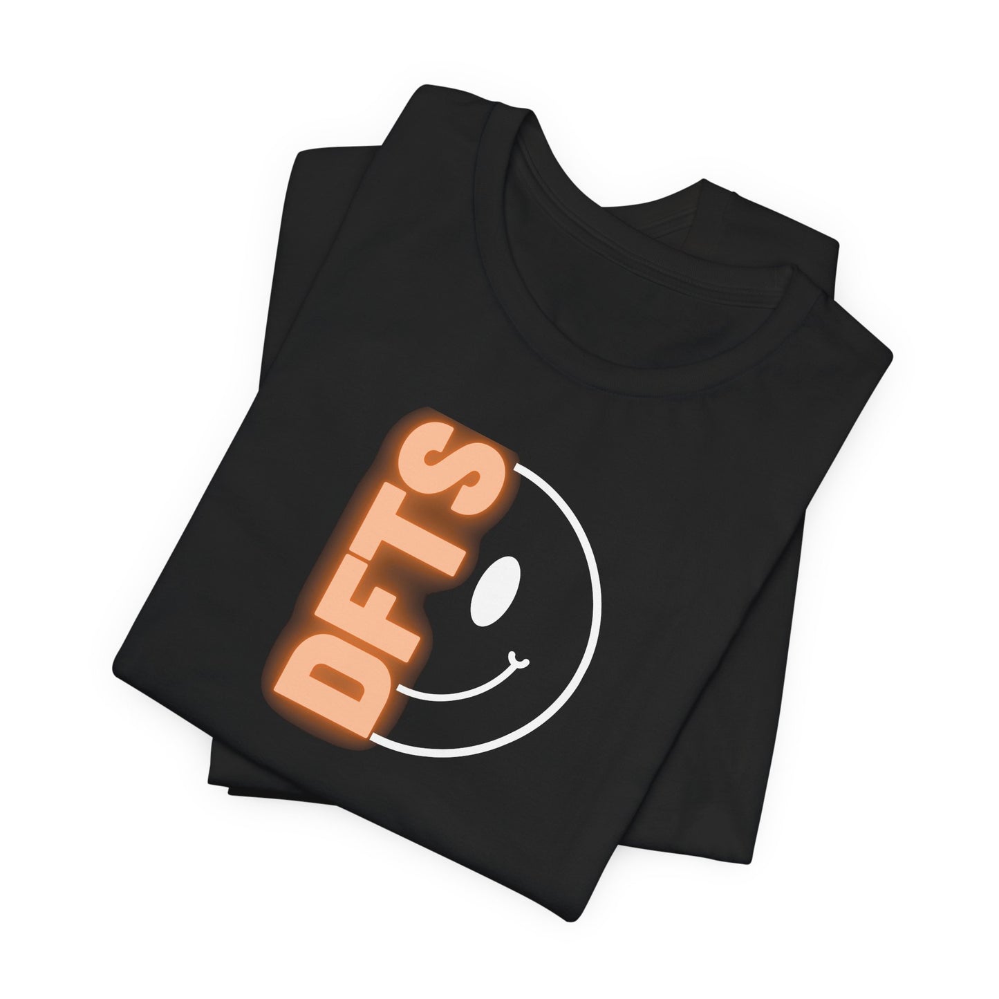 DFTS “Don’t Forget To Smile” Tee — Minimalist Positive Message T-Shirt