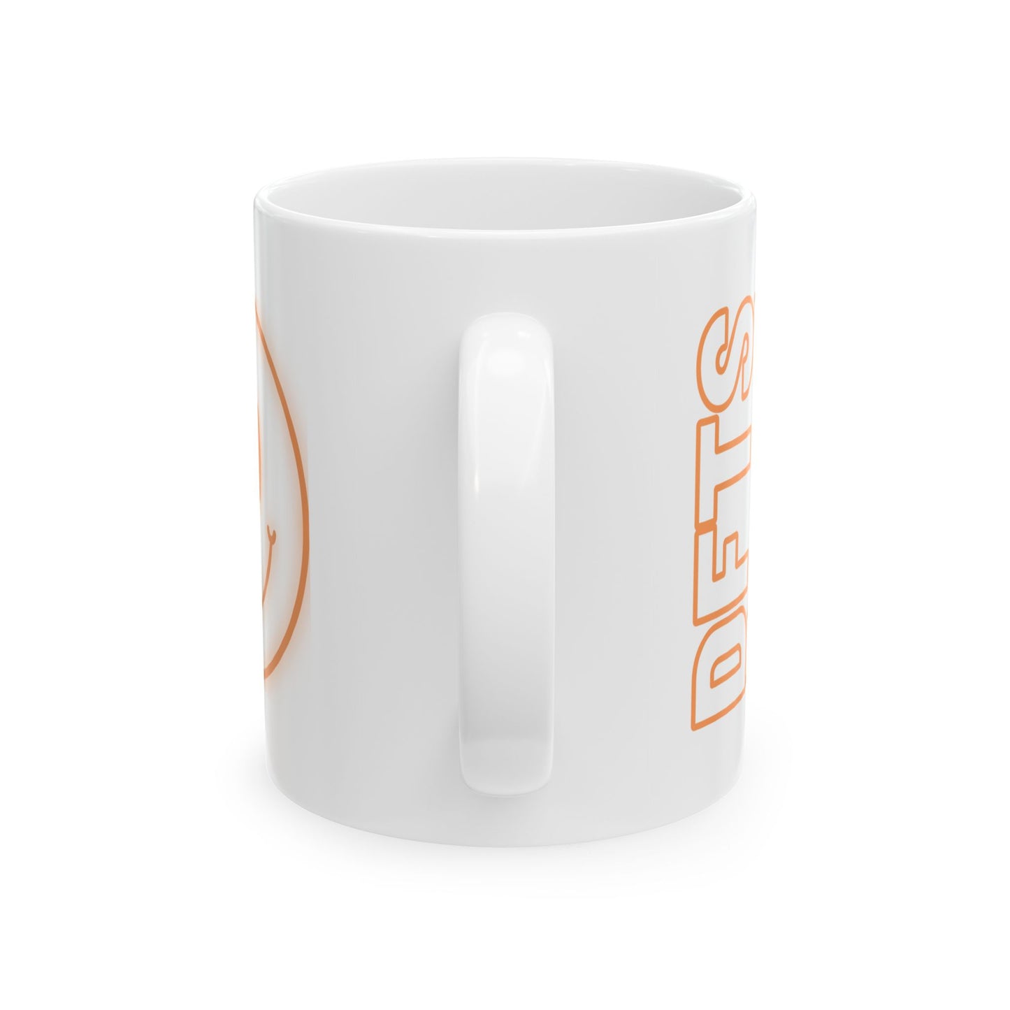 DFTS Ceramic Coffee Cup (Orange)