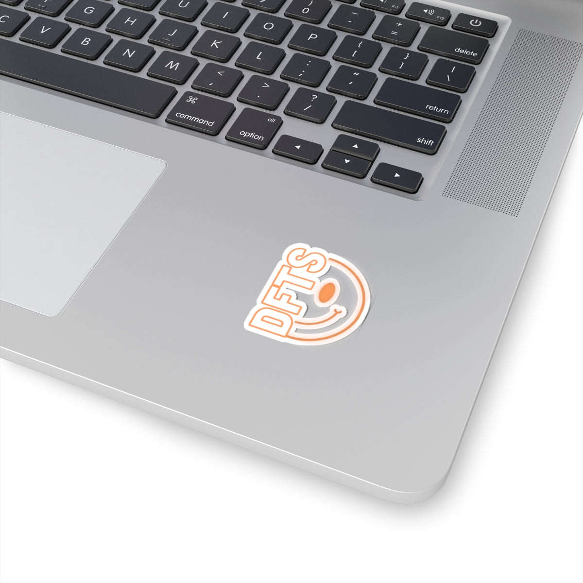 Neon DFTS Kiss-Cut Stickers — Positive Vibes Uplifting Decals
