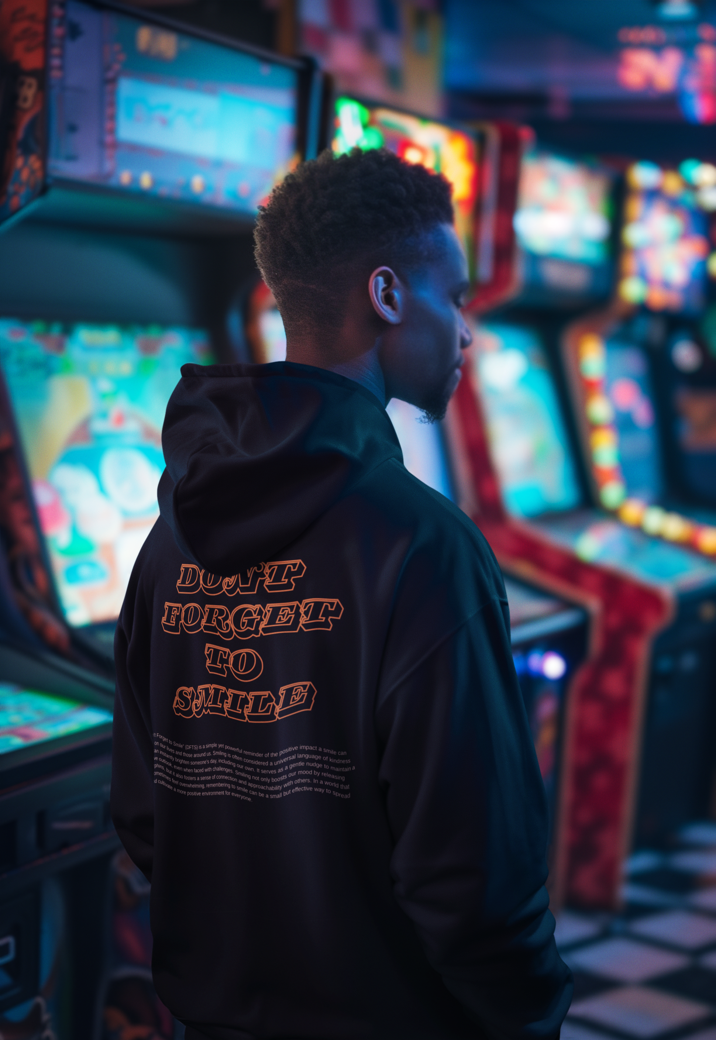 DFTS (Don't Forget To Smile) Unisex Hoodie