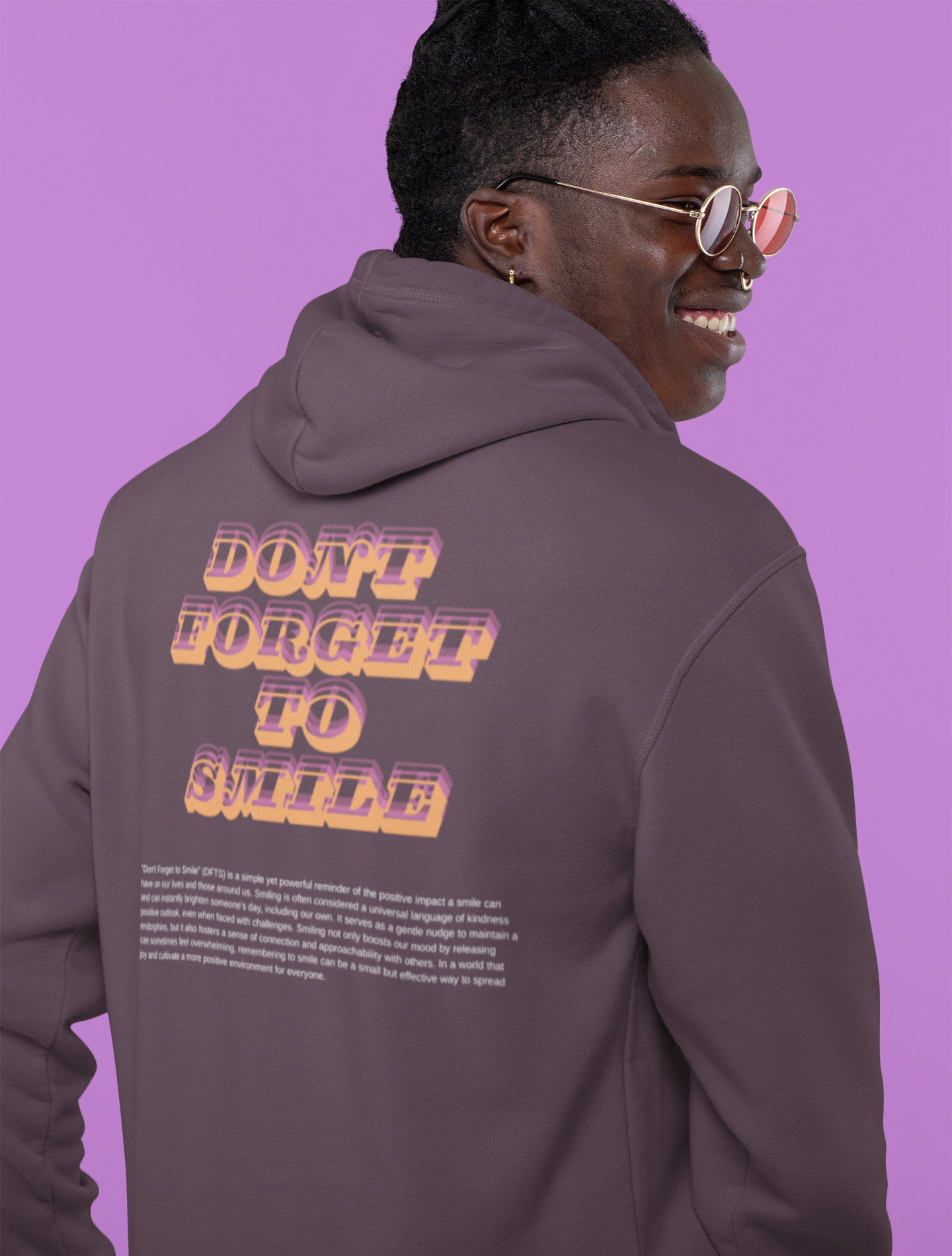 DFTS (Don't Forget To Smile) Unisex Hoodie