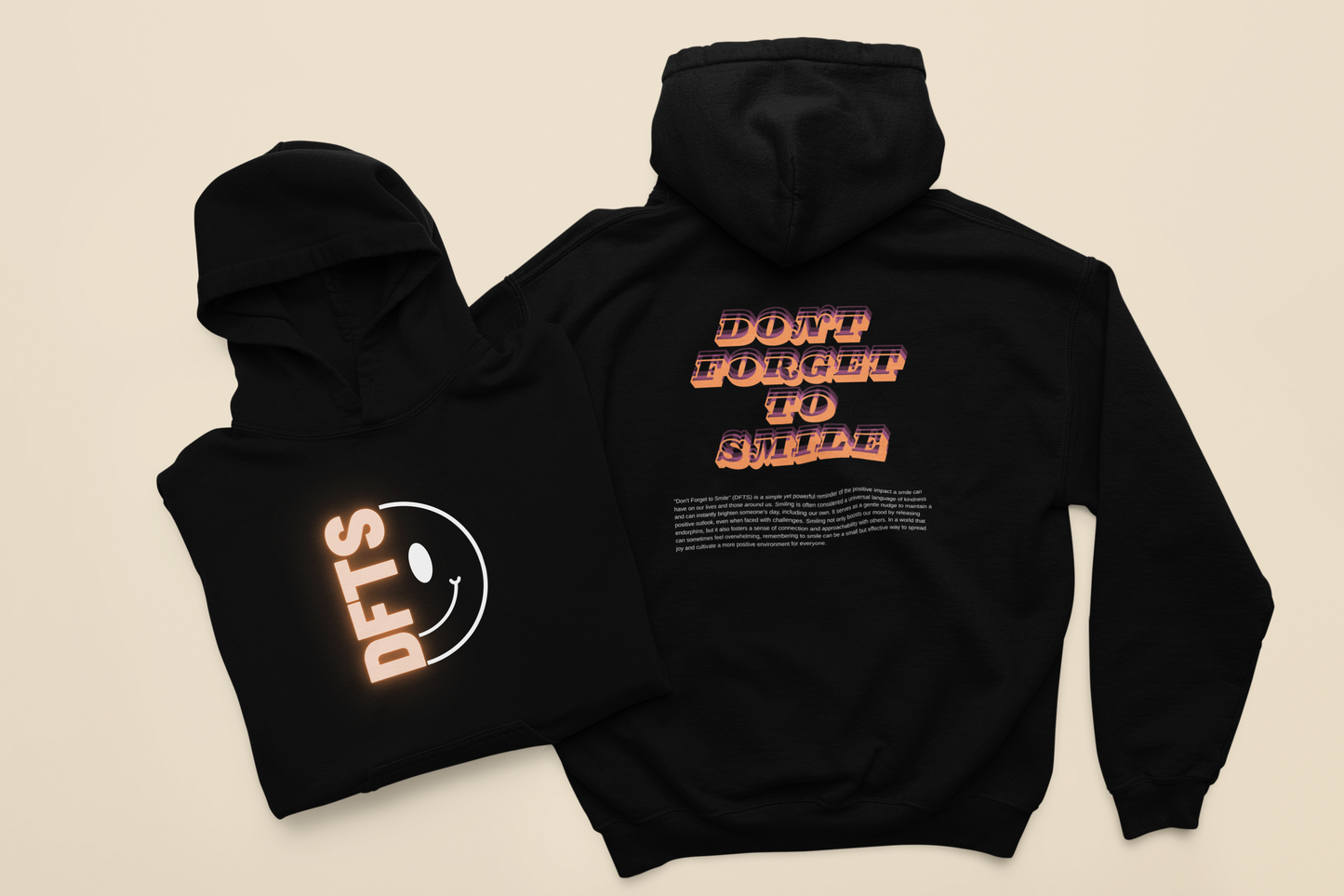 DFTS (Don't Forget To Smile) Unisex Hoodie