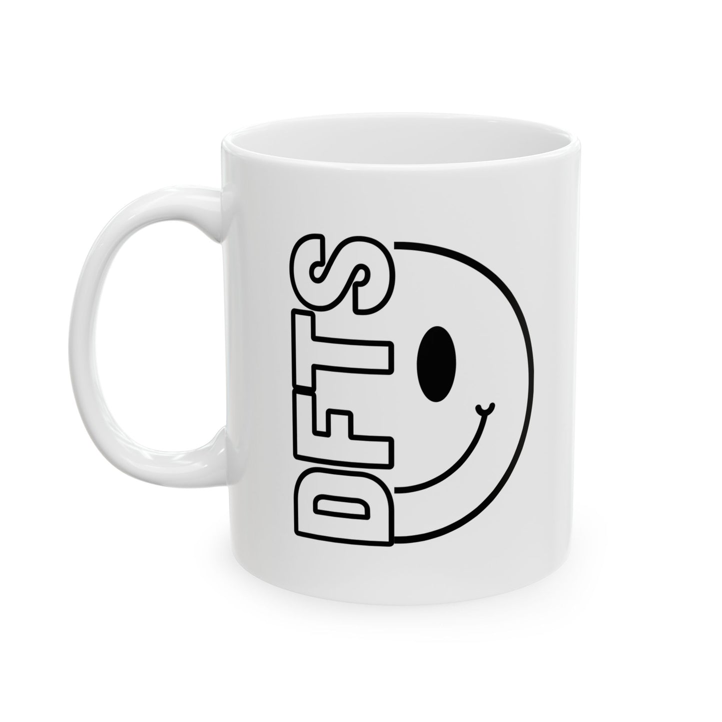 DFTS Ceramic Coffee Cup (B/W)