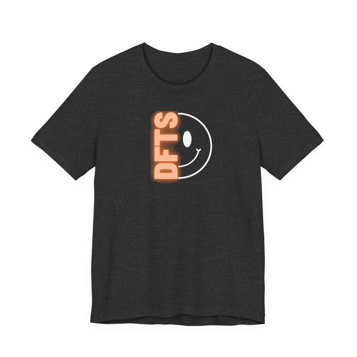 DFTS “Don’t Forget To Smile” Tee — Minimalist Positive Message T-Shirt