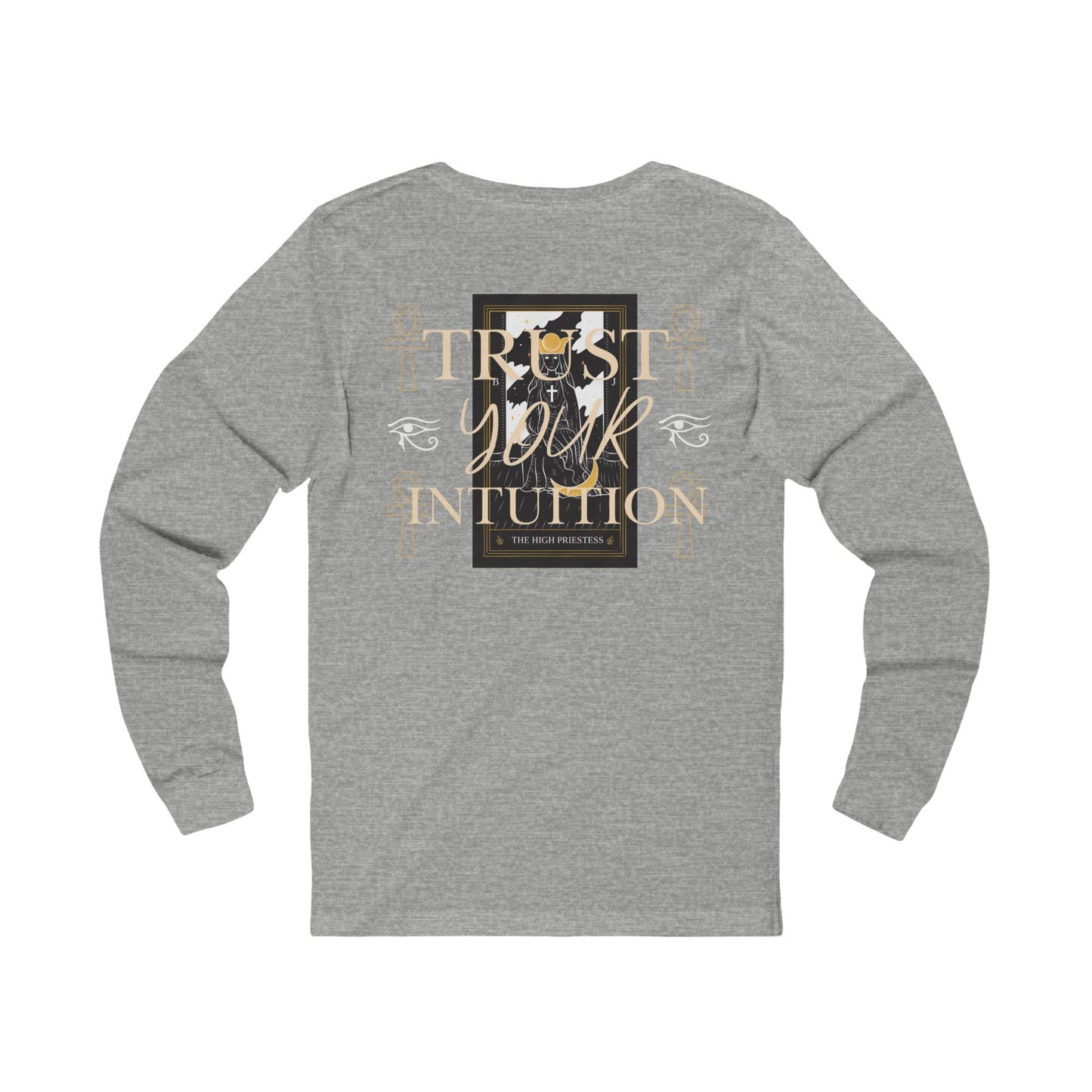Trust Yourself Long Sleeve Tee — Empowerment Quote Tee