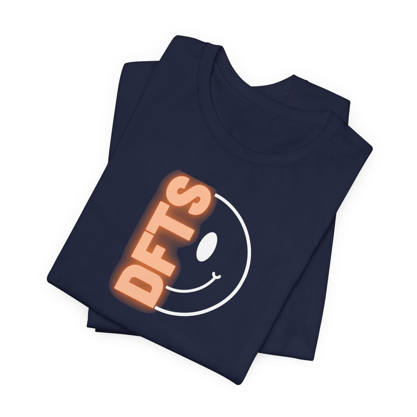 DFTS “Don’t Forget To Smile” Tee — Minimalist Positive Message T-Shirt