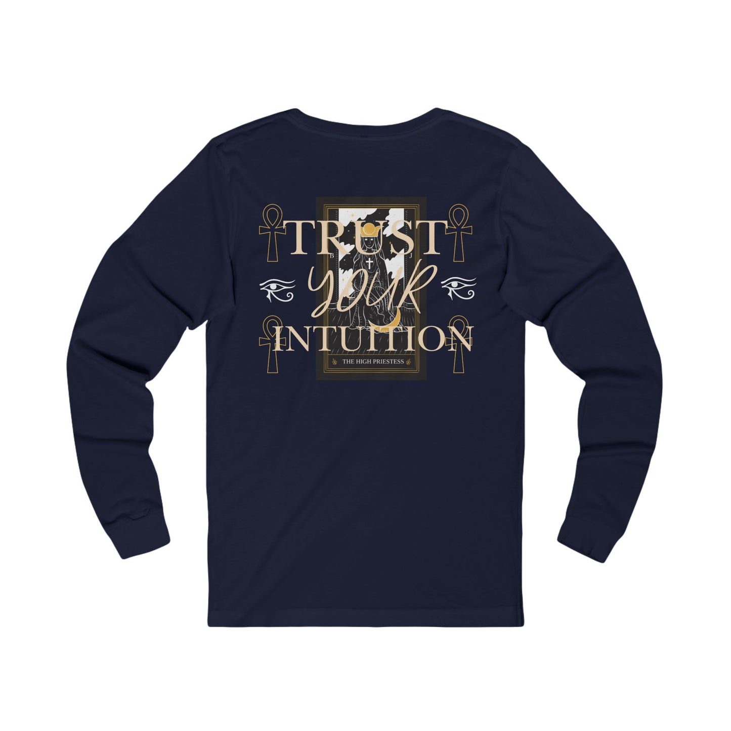 Trust Yourself Long Sleeve Tee — Empowerment Quote Tee