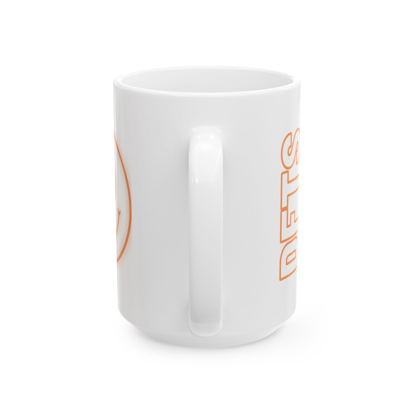 DFTS Ceramic Coffee Cup (Orange)