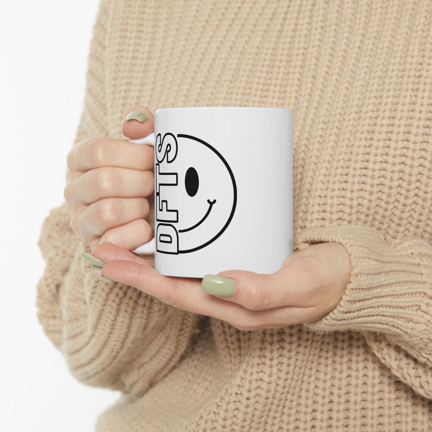 DFTS Ceramic Coffee Cup (B/W)