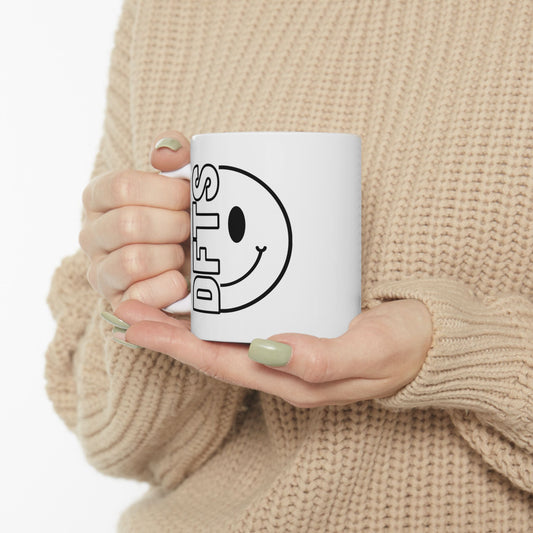 DFTS Ceramic Coffee Cup (B/W)