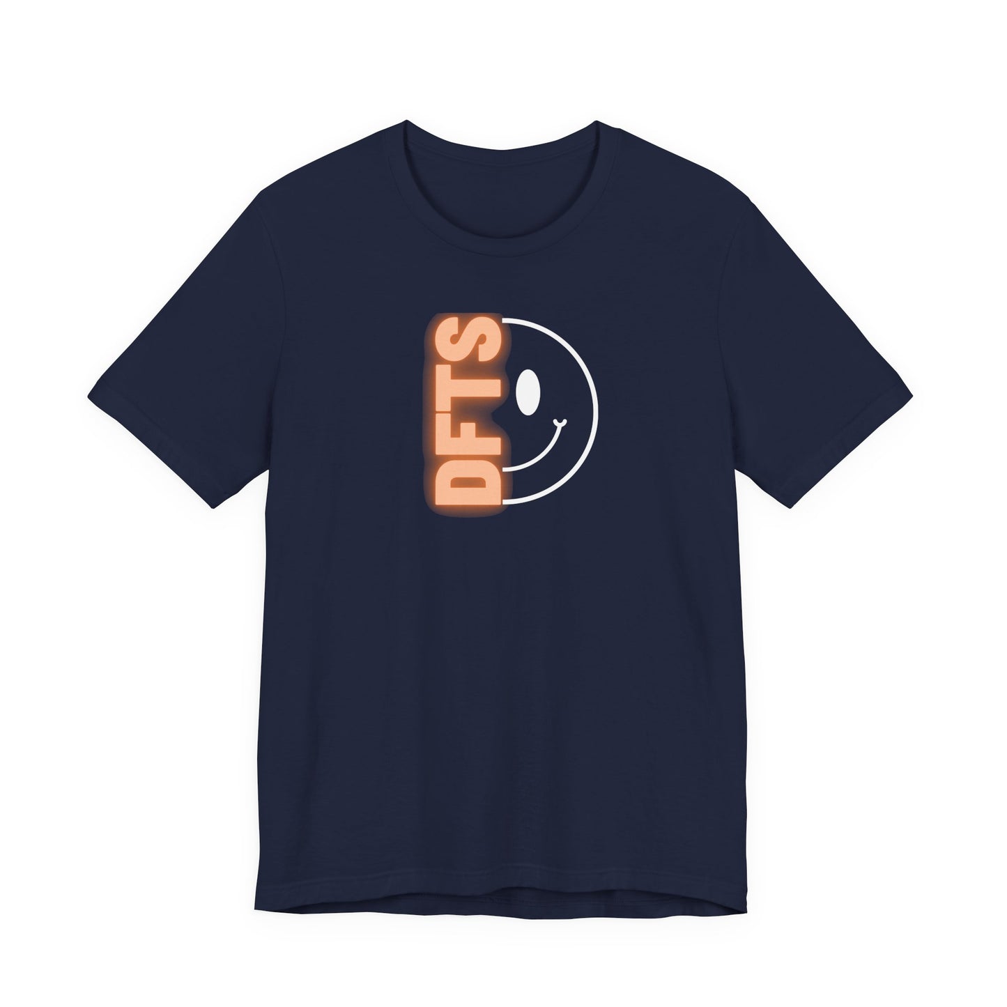 DFTS “Don’t Forget To Smile” Tee — Minimalist Positive Message T-Shirt