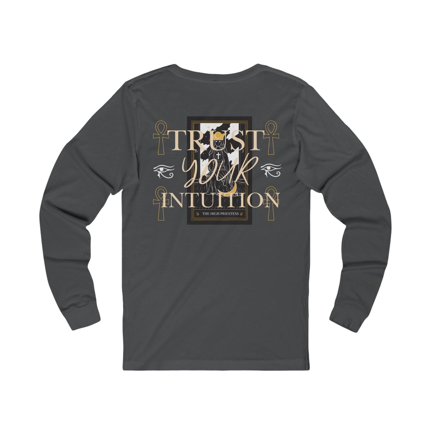 Trust Yourself Long Sleeve Tee — Empowerment Quote Tee